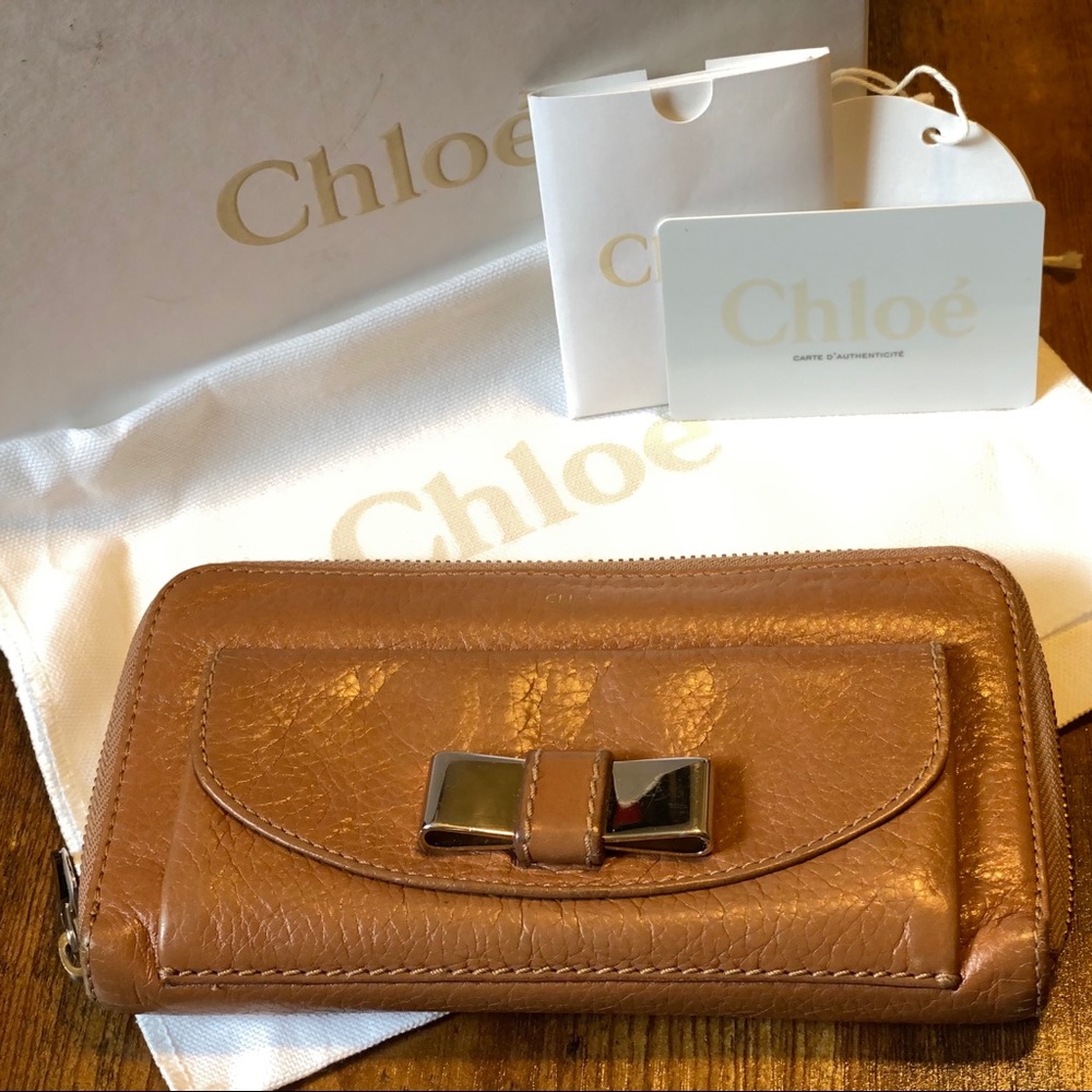 Authentic Chloe Lily Long Wallet